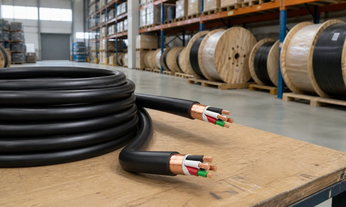 Warehouse View — CVV-S Shielded PVC Control Cable - Copper Tape Screen