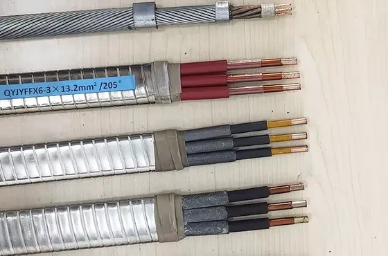 Exemplo de construção de cabos ESP da DEV CABLE