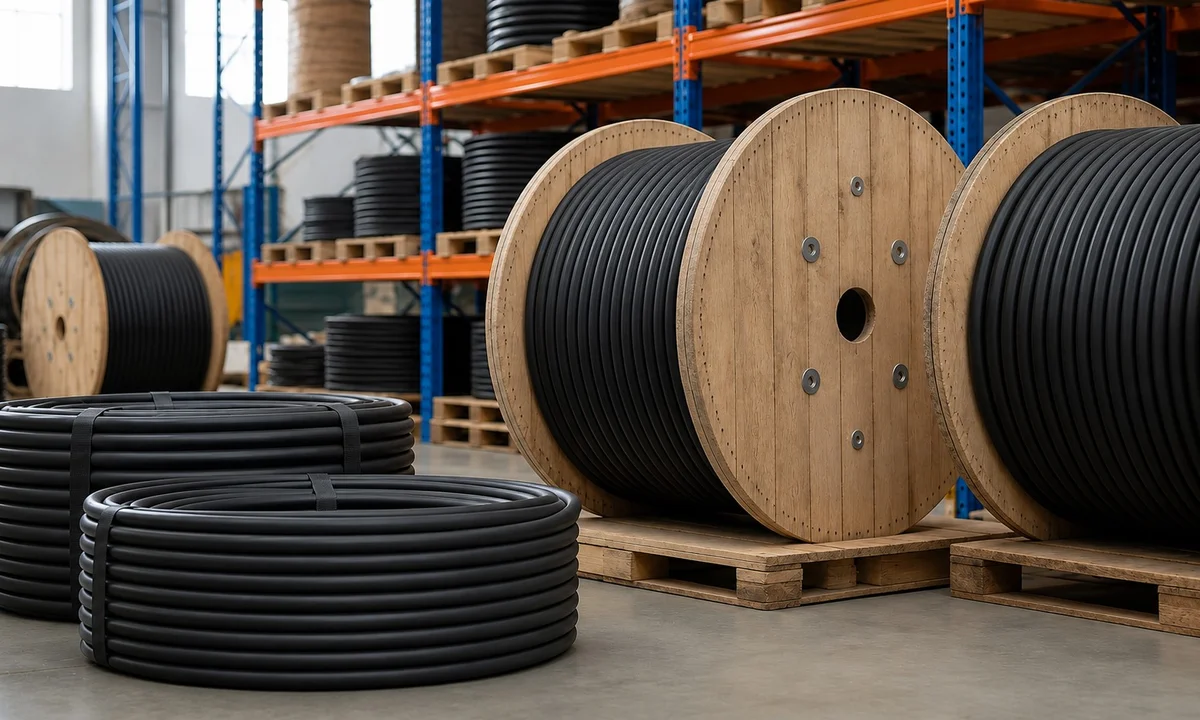 Warehouse View — Industrial Rubber Cable and H07RN-F Project Supply